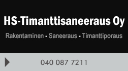 HS-Timanttisaneeraus Oy logo