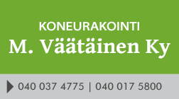 Koneurakointi M Väätäinen Ky logo