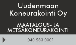 Uudenmaan Koneurakointi Oy logo