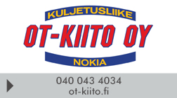 Kuljetusliike OT-Kiito Oy logo