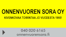 Onnenvuoren Sora Oy logo