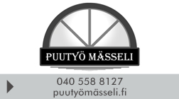 Tmi Puutyö Mässeli logo