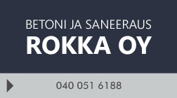 Betoni ja saneeraus Rokka Oy logo