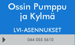 Ossin Pumppu ja Kylmä logo