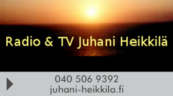 Radio ja TV Juhani Heikkilä logo