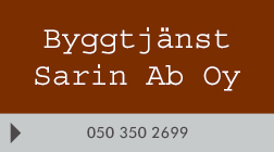 Byggtjänst Sarin Ab Oy logo