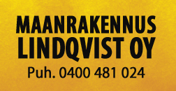 Maanrakennus Lindqvist Oy logo