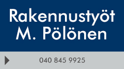 Rakennustyöt M. Pölönen logo