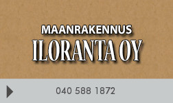 Maanrakennus Iloranta Oy logo