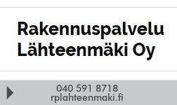 Rakennuspalvelu Lähteenmäki Oy logo