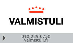 Valmistuli Oy tehdas logo