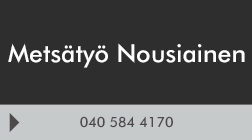 Metsätyö Nousiainen logo