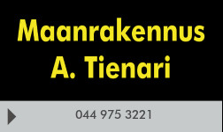 Maanrakennus A. Tienari logo