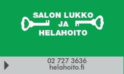 Salon Lukko ja Helahoito K. Sandberg Oy logo