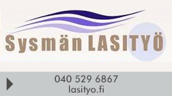 Sysmän Lasityö logo