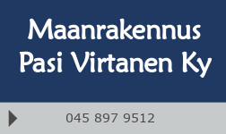Maanrakennus Pasi Virtanen Ky logo