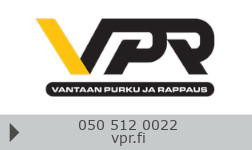 Vantaan purku ja rappaus Oy logo