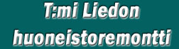 Tmi Liedon Huoneistoremontti logo