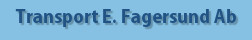 Transport E. Fagersund Ab / Uffes Taxi logo