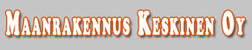 Maanrakennus Keskinen Oy logo