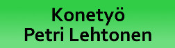 KONETYÖ PETRI LEHTONEN logo