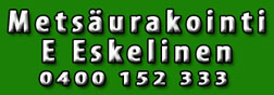 Metsäurakointi E Eskelinen logo