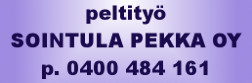 Peltityö Pekka Sointula Oy logo