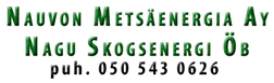 Nauvon Metsäenergia Ay Nagu Skogsenergi Öb logo