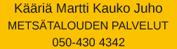 Kääriä Martti Kauko Juho logo