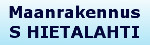 Maanrakennus S Hietalahti logo