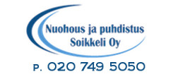 Nuohous ja puhdistus Soikkeli logo