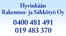 Hyvinkään Rakennus- ja Sähkötyö Oy logo