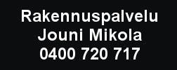 Rakennuspalvelu Jouni Mikola logo