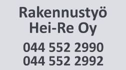 Rakennustyö Hei-Re Oy logo