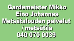 Gardemeister Mikko Eino Johannes logo