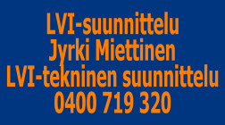 LVI-Suunnittelu Jyrki Miettinen logo