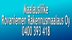 Rovaniemen Rakennusmaalaus Oy logo