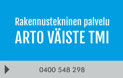 Rakennustekninen palvelu Arto Väiste Tmi logo