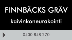 FINNBÄCKS GRÄV logo