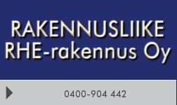 RHE-rakennus Oy logo