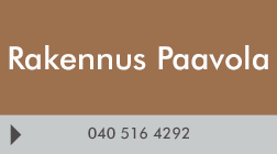 Rakennus Paavola logo