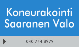 Koneurakointi Valo Saaranen logo