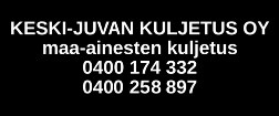 Keski-Juvan Kuljetus Oy logo