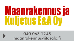 Maanrakennus ja Kuljetus E&A Oy logo