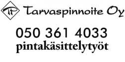 Tarvaspinnoite Oy logo