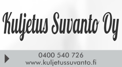 Kuljetus Suvanto Oy logo