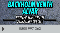 Backholm Kenth Alvar logo