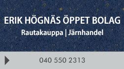 Erik Högnäs öppet bolag logo