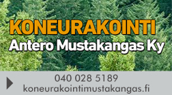 Koneurakointi Mustakangas Antero Ky logo